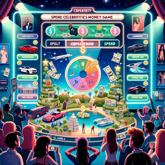 Spend Celebrities Money Games